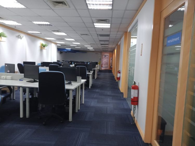 19/f CyberOne Building, Fitted Office Space for Rent, Eastwood, Quezon City