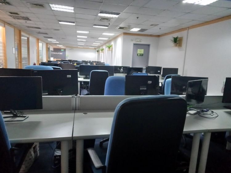 19/f CyberOne Building, Fitted Office Space for Rent, Eastwood, Quezon City
