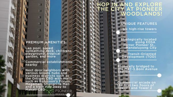 Pioneer Woodlands! Pre Selling! Rent to OWN!!! 2 BEDROOM