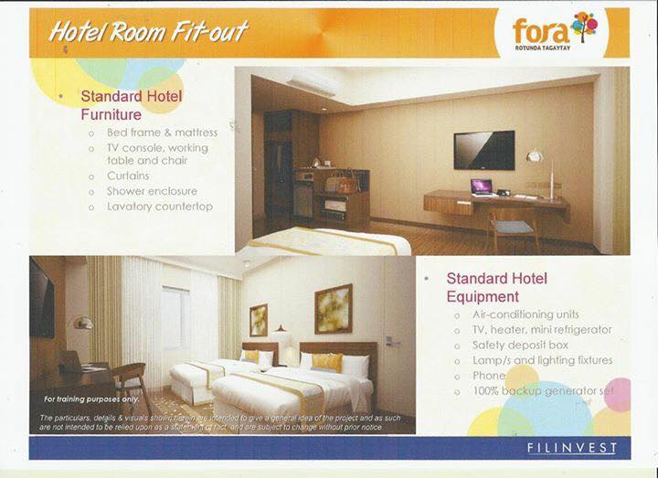 Condotel in Tagaytay City- Tagaytay FORA Condominium - Pre Selling