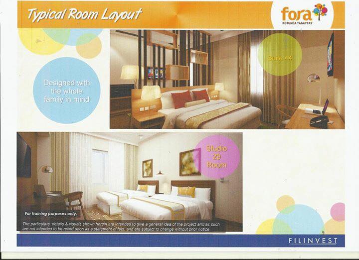 Condotel in Tagaytay City- Tagaytay FORA Condominium - Pre Selling