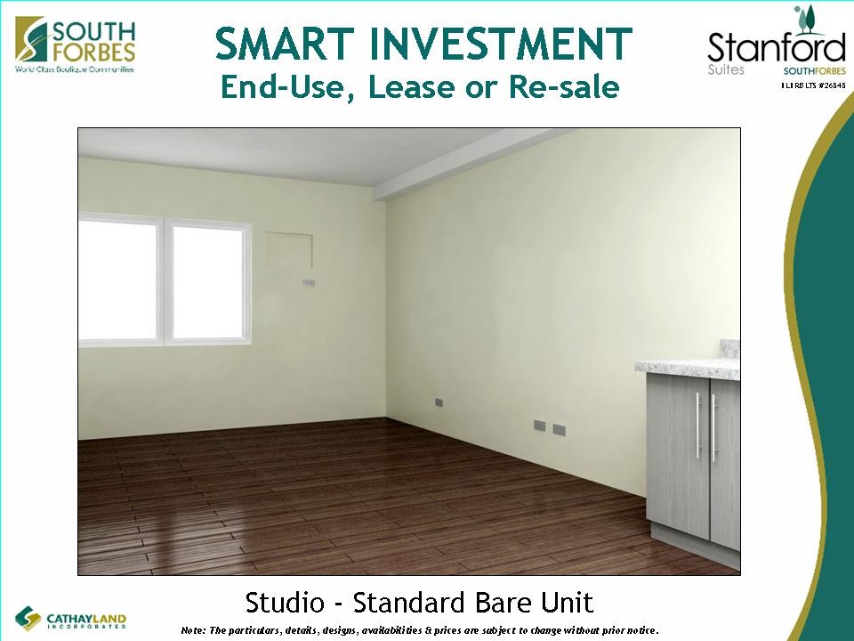 STANFORD SUITES South Forbes STa Rosa = Php 1.47 M up