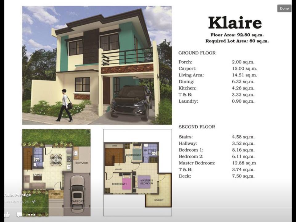 House & Lot for Sale @ Cavite