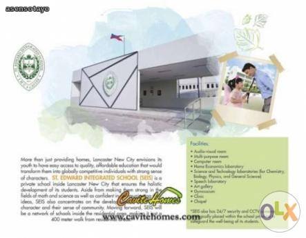 4BR, BRIANA SINGLE, CAVITE HOUSE AND LOT, LANCASTER CAVITE, 15 MINS TO MOA VIA CAVITEX, P23K/MO.