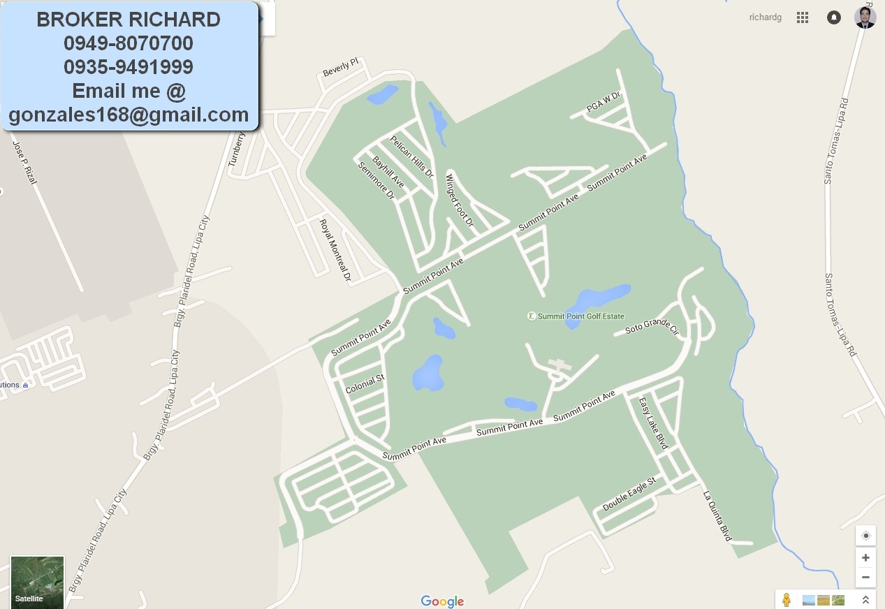 SUMMITPOINT Lipa Batangas Fairway Lots for Sale - 5 yrs to pay NO INTEREST