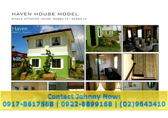 CAVITE HOUSE FOR SALE  4 BDRMS HAVEN MODEL AT LANCASTER ESTATES, DETACHED, ALAPAN, IMUS CAVITE FOR ONLY P17THOU/MO.