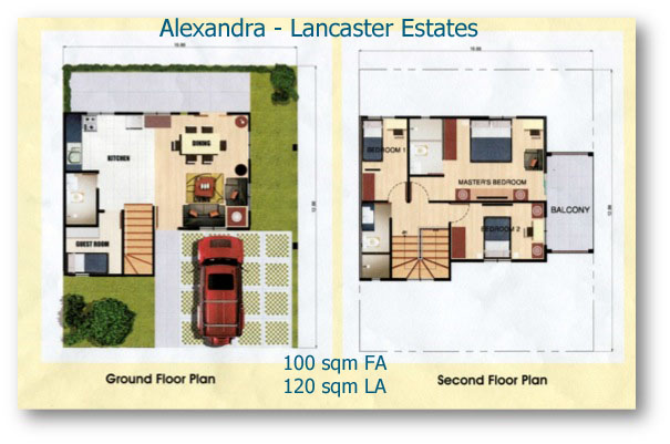 ALEXANDRA SINGLE AT LANCASTER NEW CITY, CAVITE SINGLE HOMES, NEAR CAVITEX , 20MINS TO SM MOA - P3.2M
