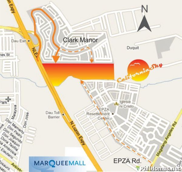 5BR House in California Sky @Along Dau Exit NLEX Mabalacat Pampanga