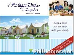 Affordable House & Lot  Heritage Villas @Angeles