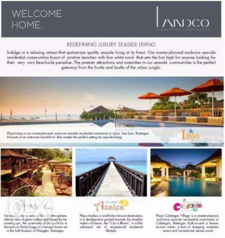 Beachfront Lots for sale At Playa Laiya, San Juan, Batangas