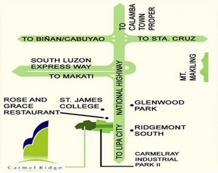 CARMEL RIDGE RESIDENTIAL ESTATE CALAMBA LAGUNA
