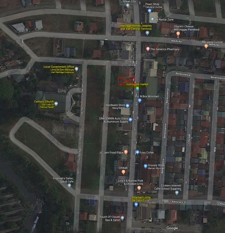 Commercial Lot in front of Metrogate Market for Lease