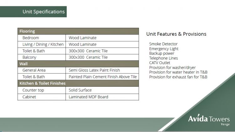 Condo For Sale in Mandaluyong near EDSA MRT Avida Verge Condo