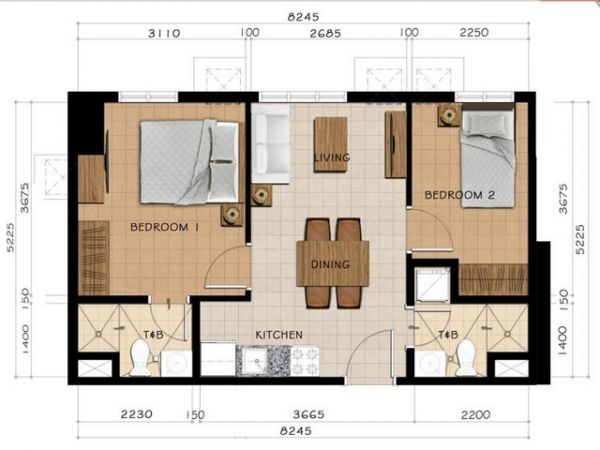 Affordable 2-Bedroom Unit for Sale in Sta Mesa Near U-Belt