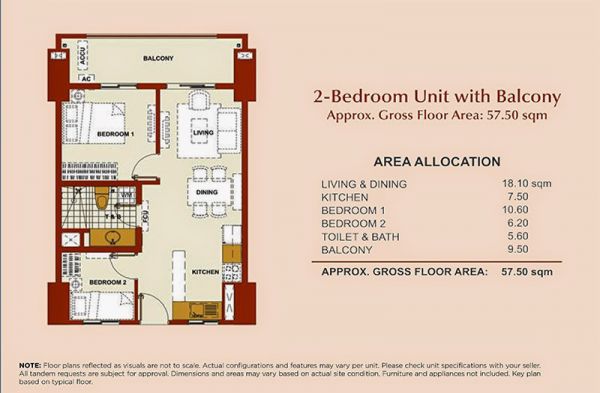 Elegant 2 Bedroom Condo Unit for Sale in Makati