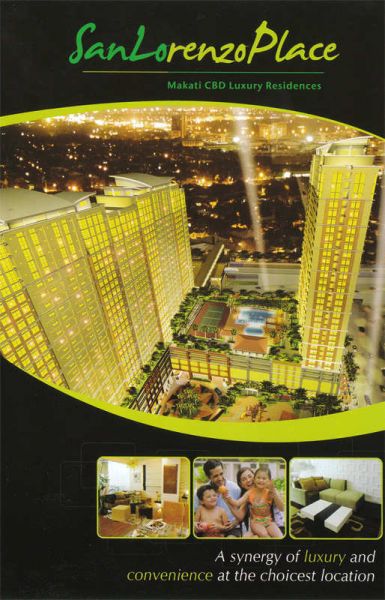 SAN LORENZO PLACE- CONDO FOR SALE IN MAKATI-1BR 26SQM NO DOWNPAYMENT/ RENT TO OWN AS LOW AS LOW AS 13K/MONTH NEAR GREENBELT!