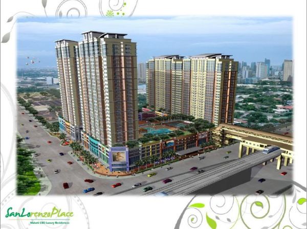 SAN LORENZO PLACE CONDOMINIUM IN MAKATI CITY NEAR AYALA/ RENT TO OWN CONDO FOR SALE @ NO DOWNPAYMENT/ 2BR 38SQM FRO AS LOW AS 18K/MO! CALL 09178562416