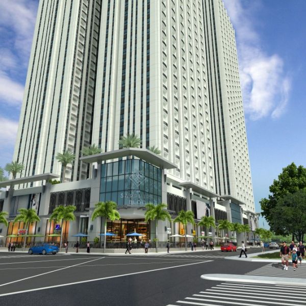 Sapphire Bloc Condo - 1 Bed unit facing amenities in Ortigas 33 sq/m or 355.08 sq/ft