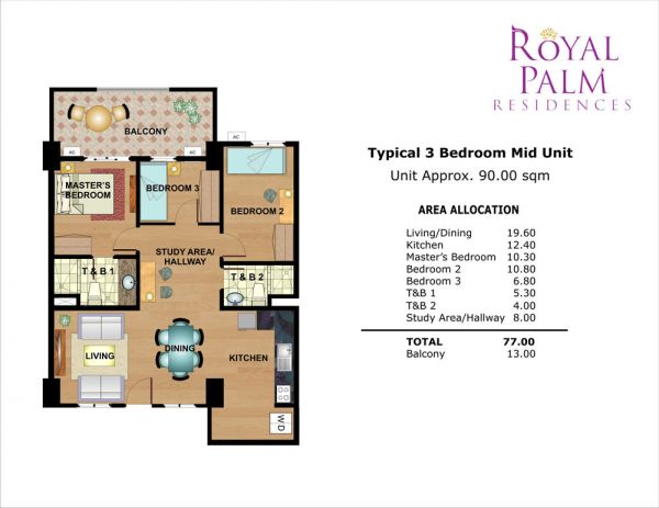 spacious 2 Bedroom Condo for Sale Acacia Estates