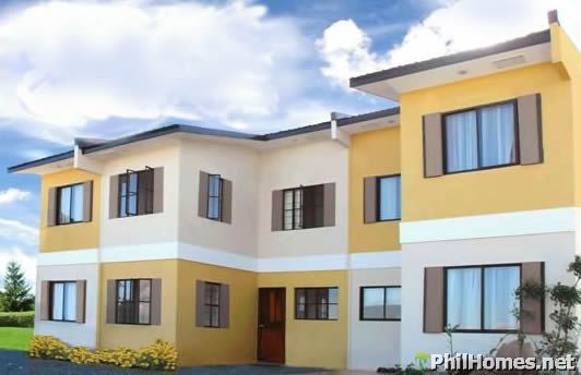 Cypress Townhouse Model - House and Lot in Carmona Cavite for only 7k/month