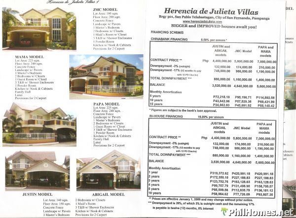 Herencia De Julienta Villas 1 @ San Fernando Pampanga