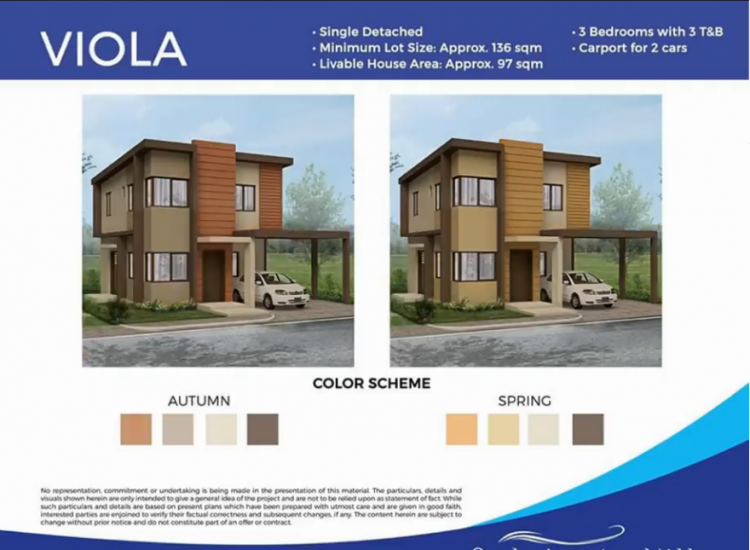 House and Lot for Sale in Solviento Villas, Bacoor, Cavite