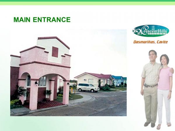 CRESCENT HILLS NEAR LA SALLE DASMA AND EAC THRU PAGIBIG FINANCING