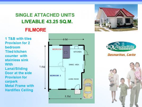CRESCENT HILLS NEAR LA SALLE DASMA AND EAC THRU PAGIBIG FINANCING