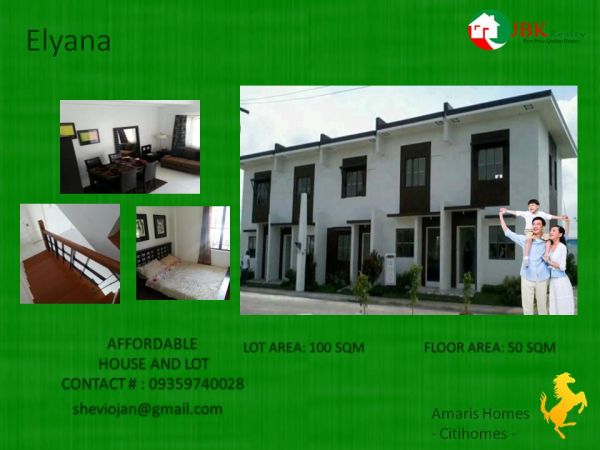 Murang Bahay at Lupa Elyana Model